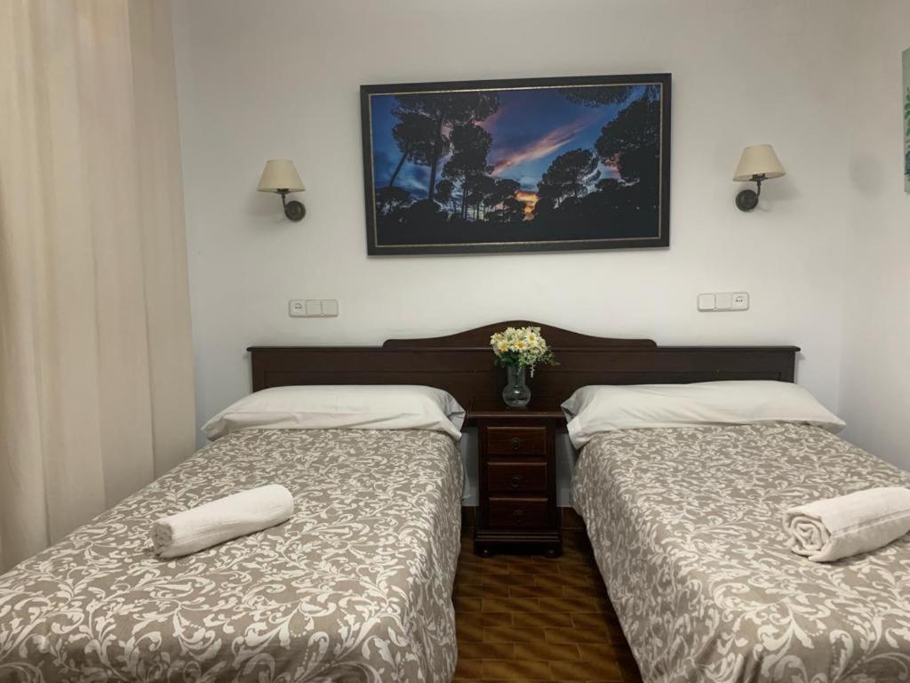 Hotel Pension Frasquita à Matalascañas Extérieur photo
